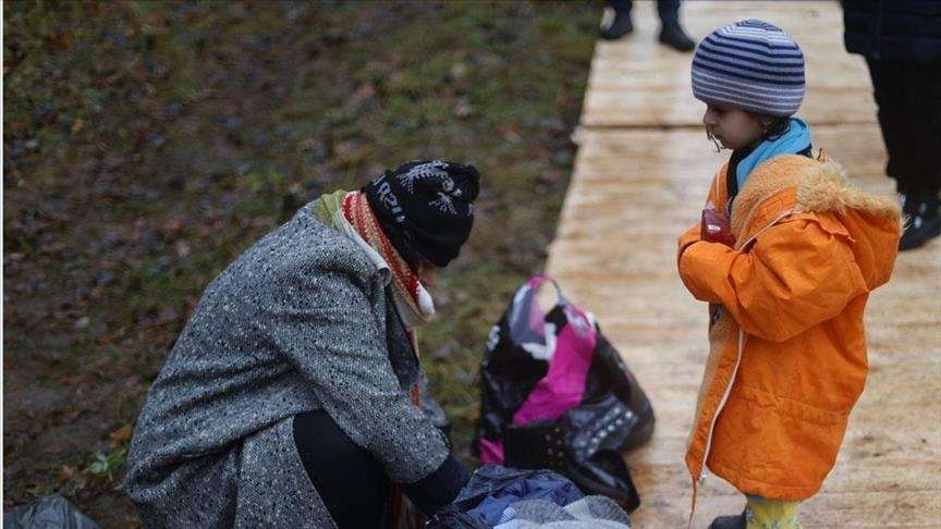 وضعیت اسفناک زنان در مرز بلاروس- لهستان