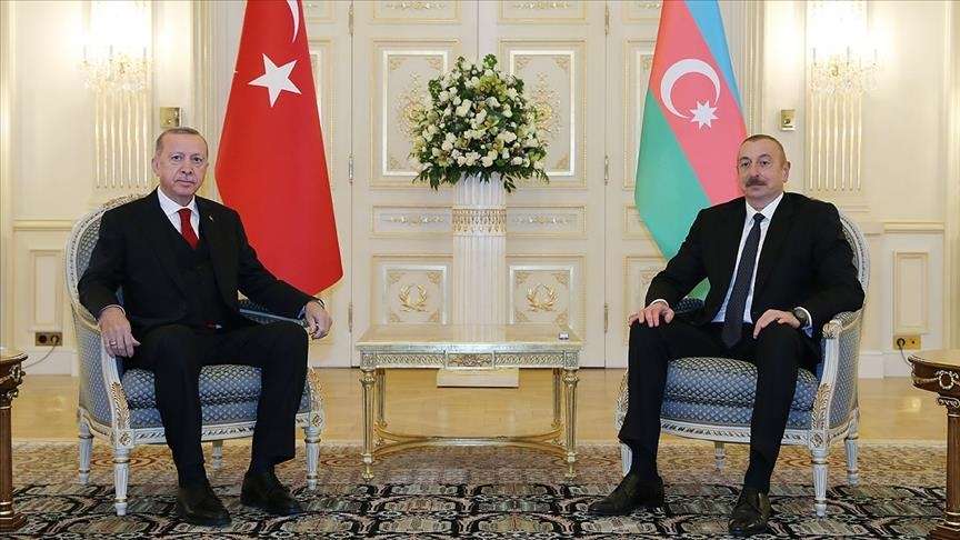 اردوغان شهادت نظامیان آذربایجانی در سانحه سقوط هلی کوپتر را تسلیت گفت