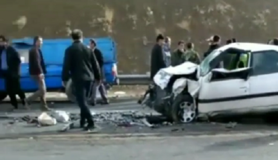 تصادف خونین در جاده سلماس- خوی ۶ کشته برجا گذاشت + فیلم