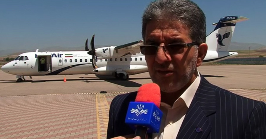 یک هواپیما به مقصد آذربایجان‌شرقی زمین‌گیر شد