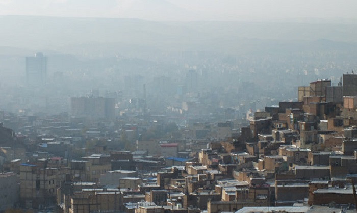 ادامه روند آلودگی هوا در تبریز