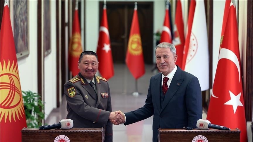 امضا نقشه راه همکاری‌های فنی و نظامی بین ترکیه و قرقیزستان