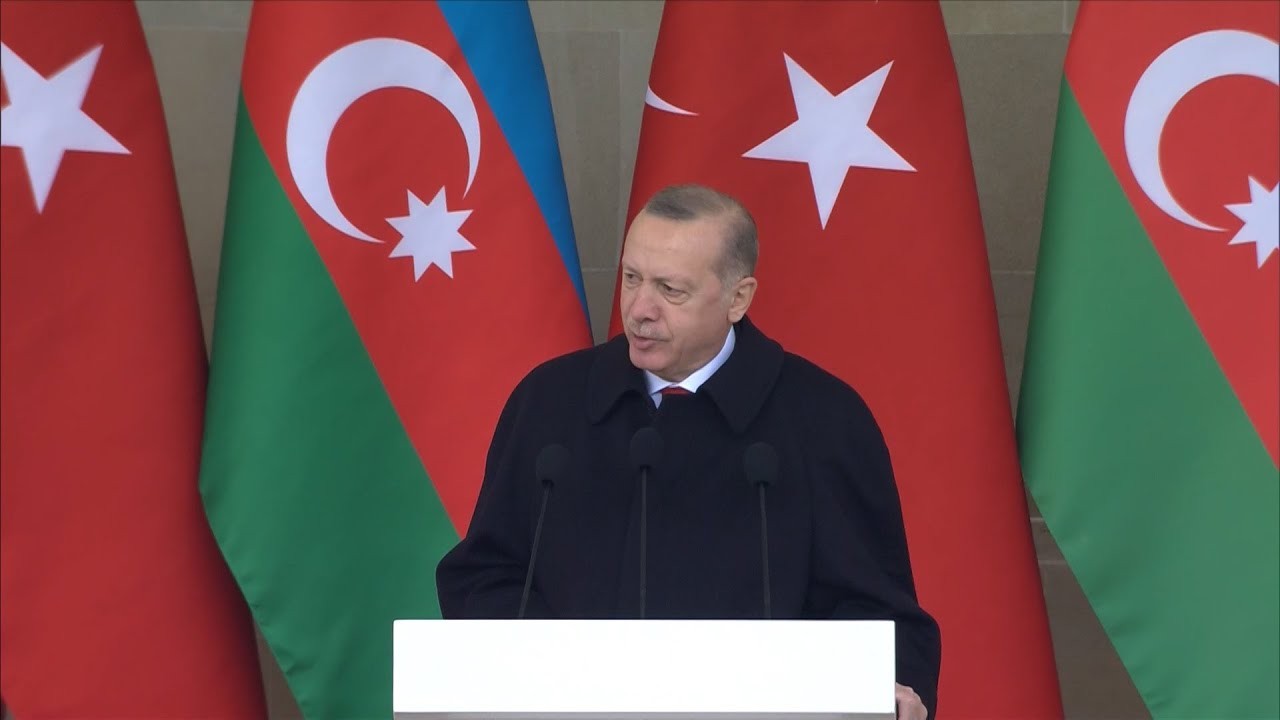 اردوغان: شبه نظامیان ارمنی باید به طور کامل از آذربایجان خارج شوند