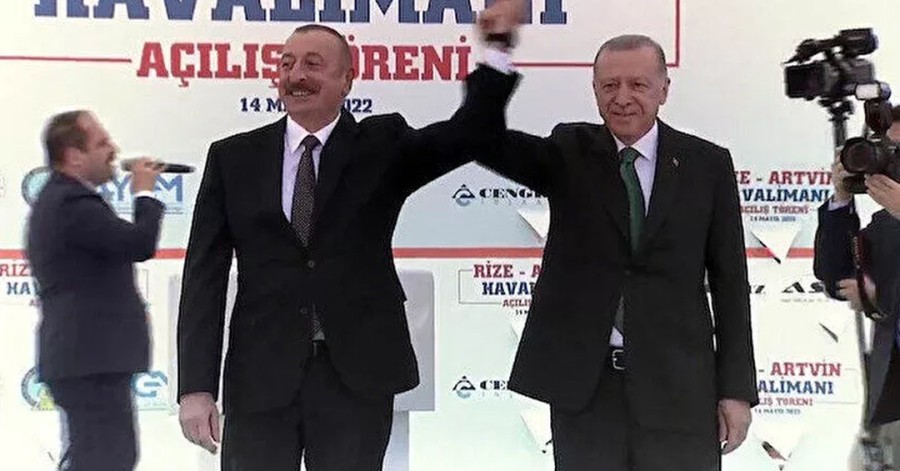 علی‌اف و اردوغان دیدار کردند / پرزیدنت علی‌اف: با همکاری ترکیه، قارا‌باغ را بازسازی می‌کنیم - تصویر