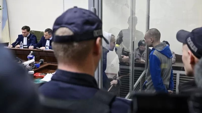 نخستین محاکمه یک سرباز روسیه در اوکراین به اتهام جنایت جنگی