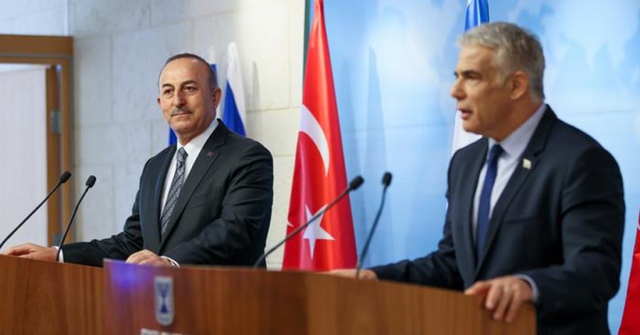 سفر وزیر خارجه ترکیه به اسرائیل بعد از ۱۵ سال