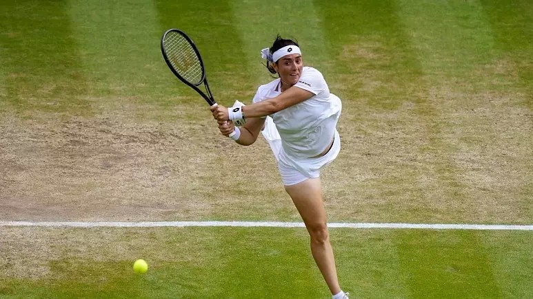 یک تنیسور زن عرب برای نخستین بار به فینال ویمبلدون راه پیدا کرد