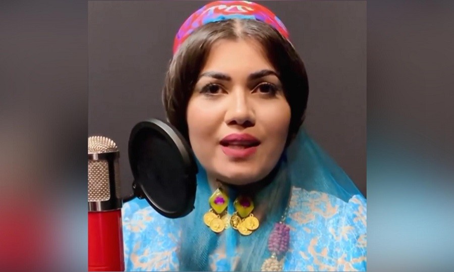 بانوی تُرک را به دلیل پوشیدن لباس ملی قشقایی به حافظیه شیراز راه ندادند + فیلم