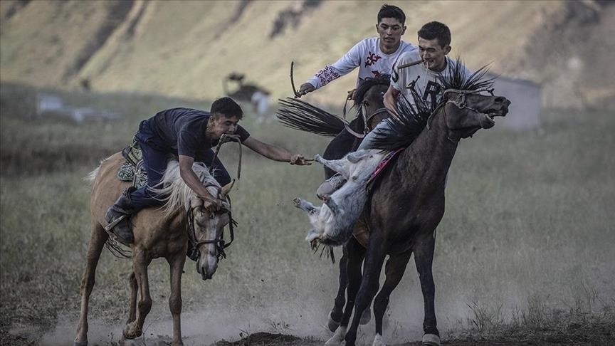 حفاظت تُرک‌های قرقیز از ورزشی قدیمی «کؤک‌بؤرو»