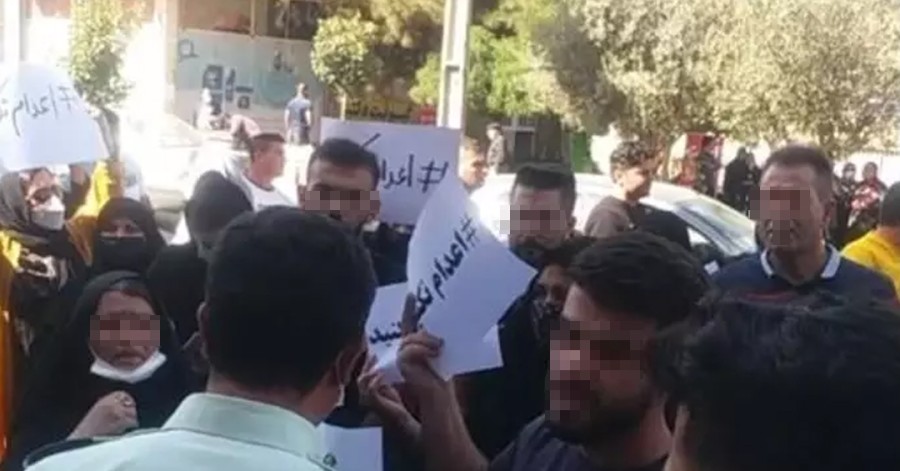 تداوم تجمع اعتراضی خانواده‌های زندانیان محکوم به اعدام
