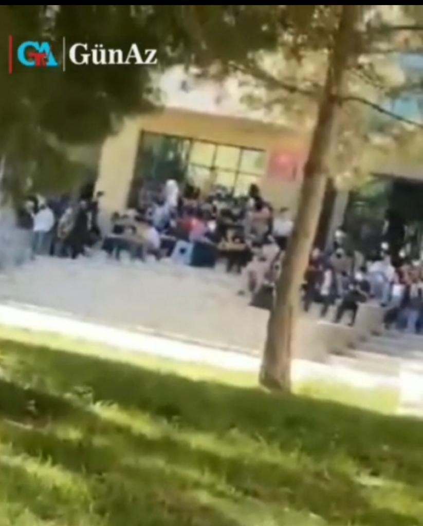 اعتراض دانشجویان دانشگاه زنجان + ویدئو