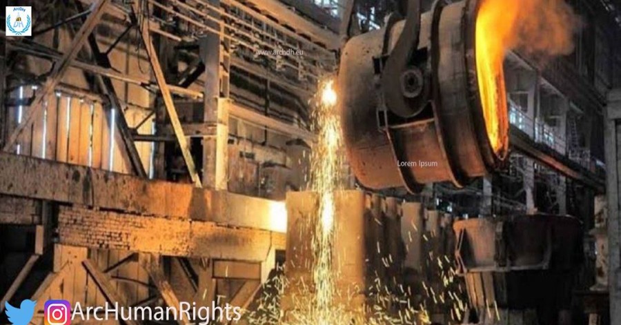 کارگران فولاد گروس بیجار دست از کار کشیدند