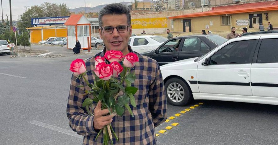 آزادی موقت مهدی حمیدی شفیق از زندان مرکزی تبریز