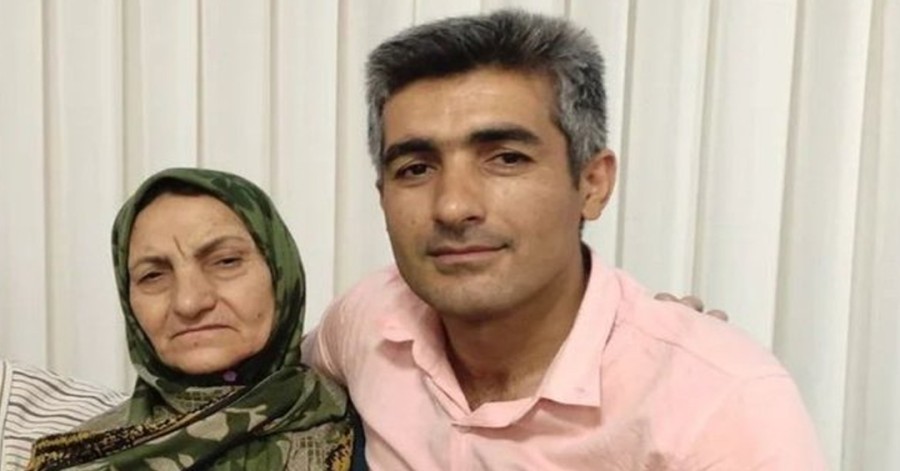 ایستادگی مادر جواد حیدری مقابل جلادان خامنه‌ای - ویدئو
