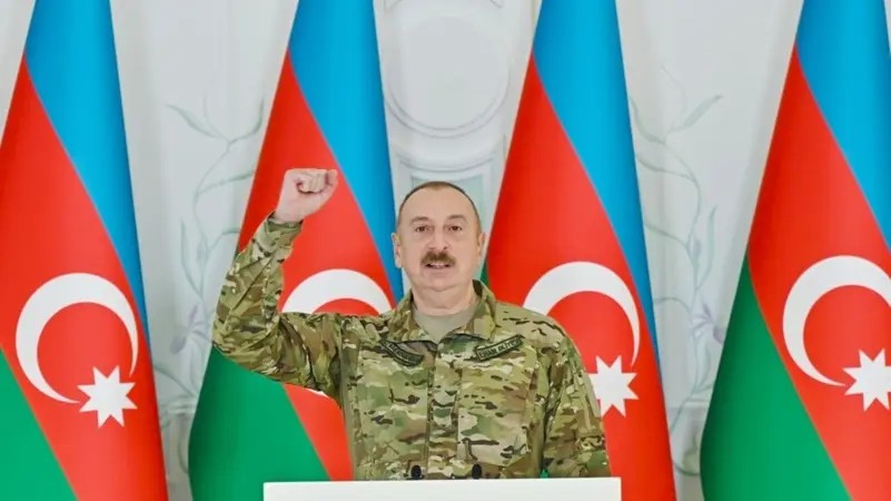 پرزیدنت علی‌اف در واکنش به رزمایش ایران در  سواحل آراز: نمی‌توانید ما را بترسانید