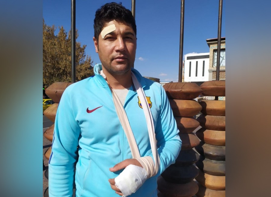 ‏شکنجه رحمان آذرمیراد ورزشکار بازداشت شده آذربایجانی