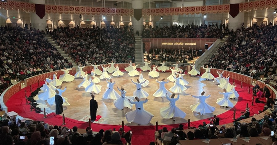 مراسم بزرگداشت مولانا در قونیه