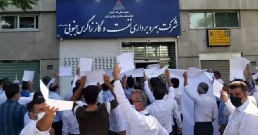شورای سازماندهی اعتراضات کارگران نفت: پاسخ به اعدام‌ها بستن شیرهای نفت خواهد بود