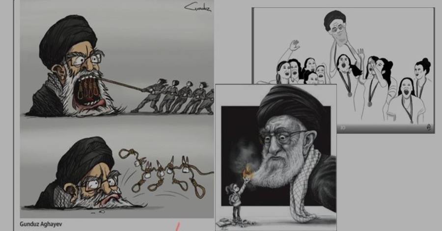 تنش تازه در روابط ایران و فرانسه بر سر کاریکاتورهای خامنه‌ای در نشریه شارلی ابدو