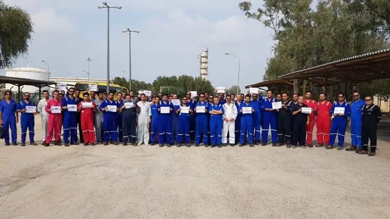 اعتصاب کارکنان رسمی نفت در احواز