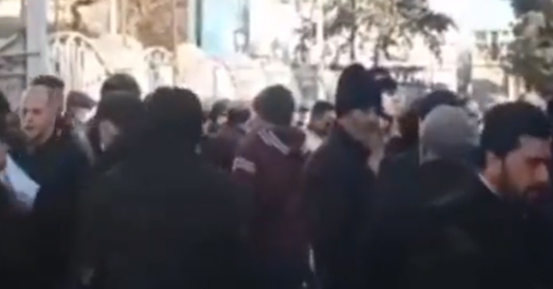 تجمع اعتراضی کارگران بازنشسته در تبریز - ویدئو