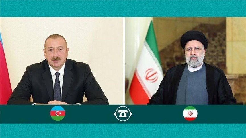 گفت‌وگوی تلفنی رئیس جمهور آذربایجان با ابراهیم رئیسی