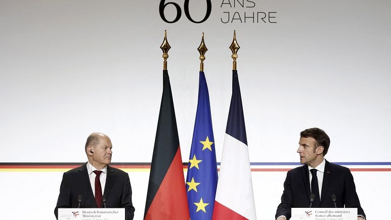 جنگ اوکراین و آشکارشدن اختلافات بین آلمان و فرانسه 