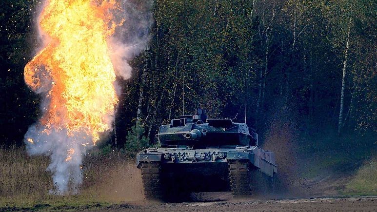 اوکراین: در مرحله نخست ۱۲۰ تا ۱۴۰ تانک از ائتلاف ۱۲ کشور غربی تحویل می‌گیریم