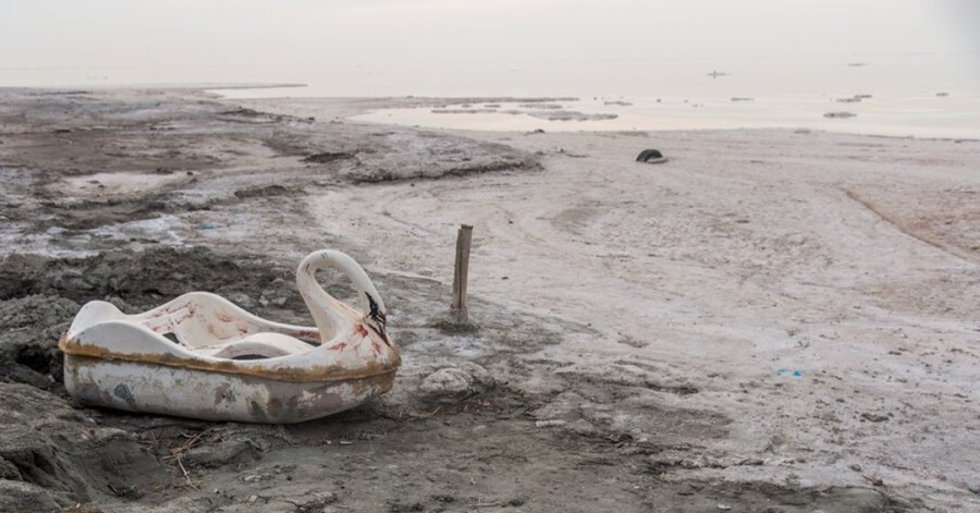 خشکی کامل دریاچه ارومیه تا تابستان آینده