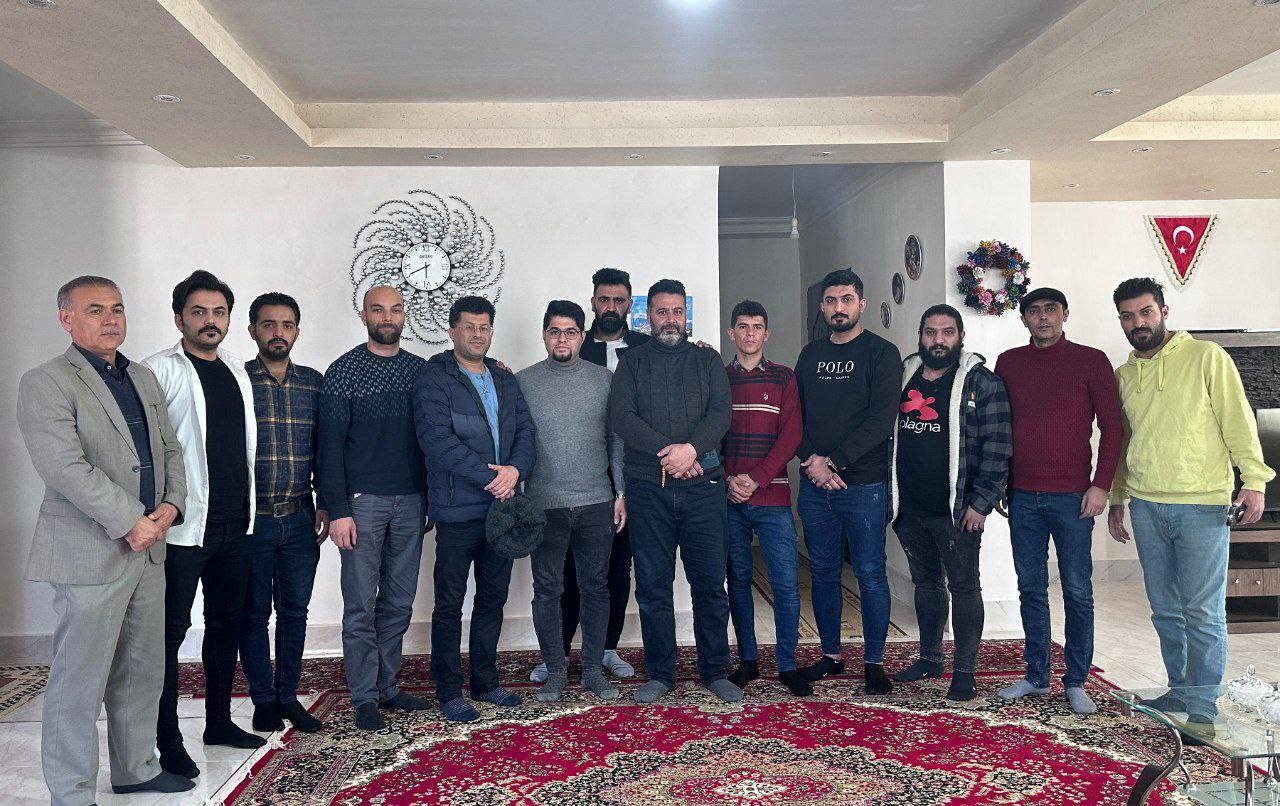 دیدار جمعی از فعالین حرکت ملی آذربایجان با علیرضا فرشی در اورمیه