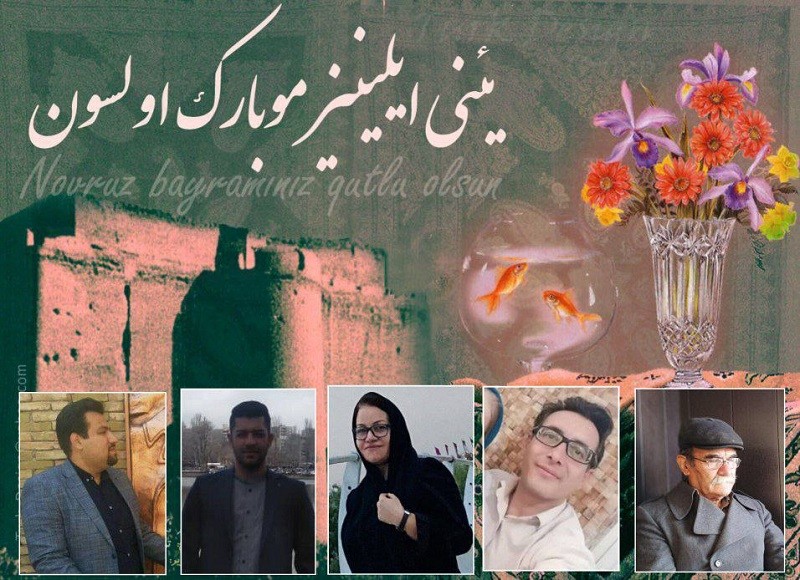 آغاز سال جدید؛ برخی از فعالین حرکت ملی بدور از خانواده در زندان اوغوز بایرامی را جشن گرفتند