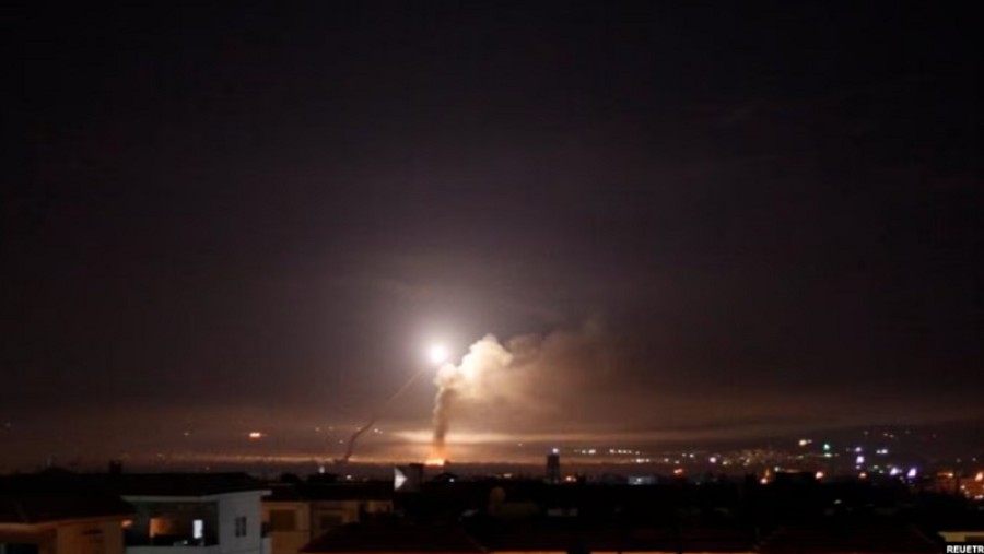 گزارش منابع سوری از حملات اسرائیل به انبار تسلیحات ایران در سوریه