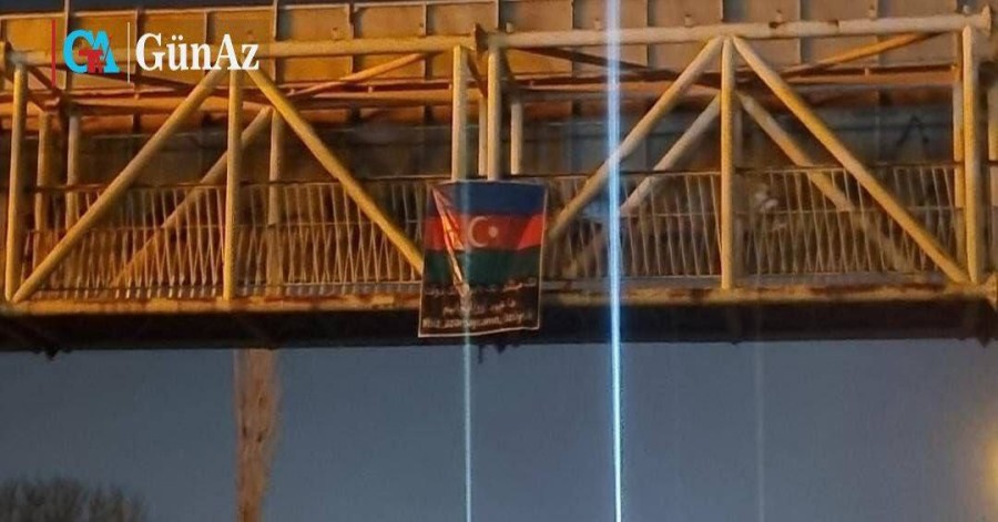 ما خود آذربایجانیم؛ اهتزاز پرچم آذربایجان در زنجان و تهران به نشانه حمایت، پس از اظهارات مقامات حکومت ایران