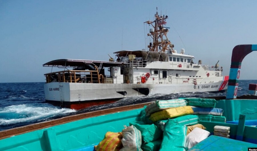 نیروی دریایی آمریکا از یک کشتی با مبدا چابهار ایران ۸۰ میلیون دلار هروئین کشف کرد