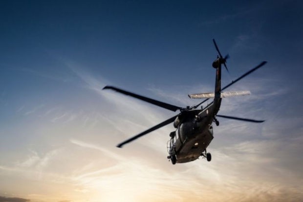 Yaponiyada hərbi helikopter radarlardan yoxa çıxdı