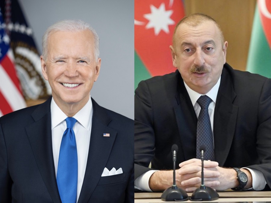 Bayden Azərbaycan Prezidentini təbrik edib