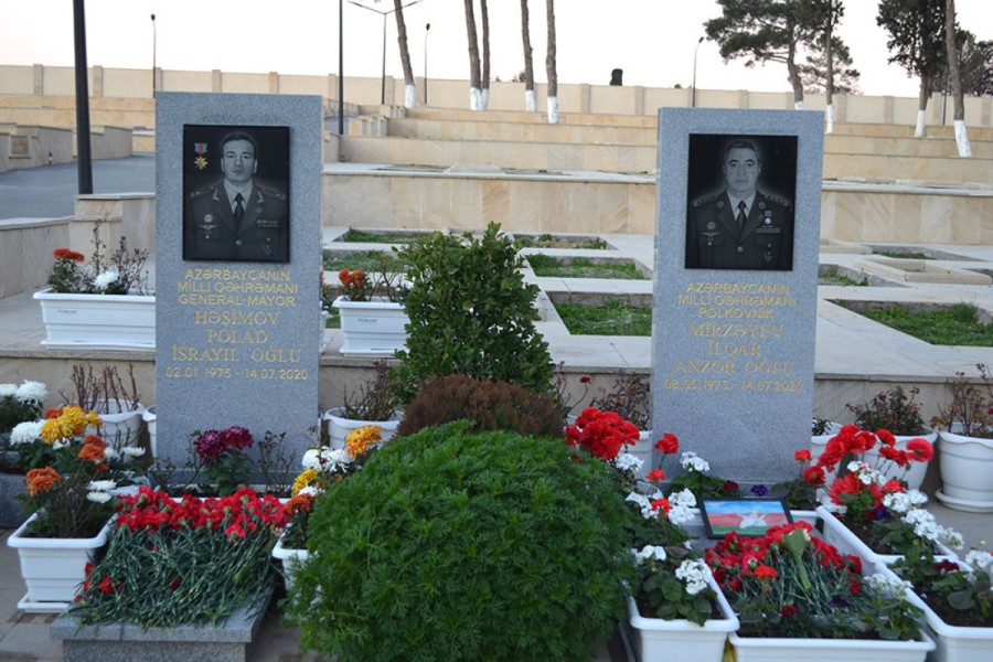 General-mayor Polad Həşimovun xatirəsi yad edilib - VİDEO