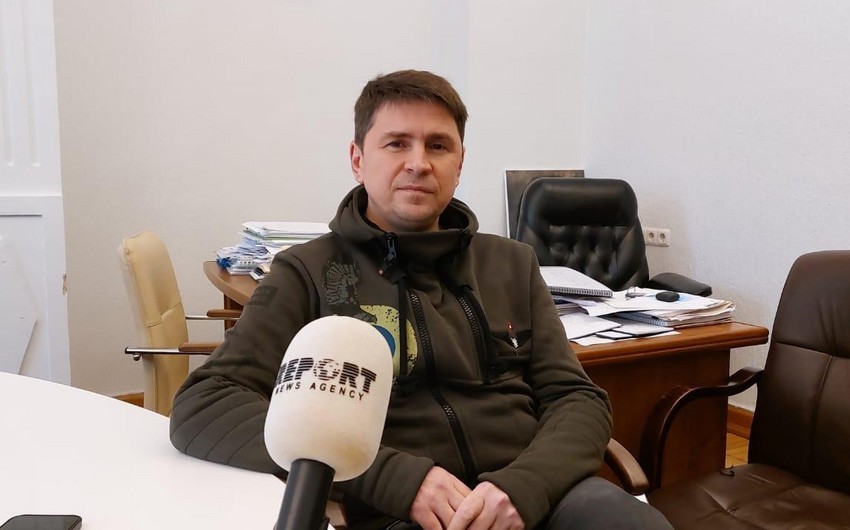 Mixaylo Podolyak: "Rusiya heç bir halda, heç bir şəraitdə Kiyevi tuta bilməyəcək"