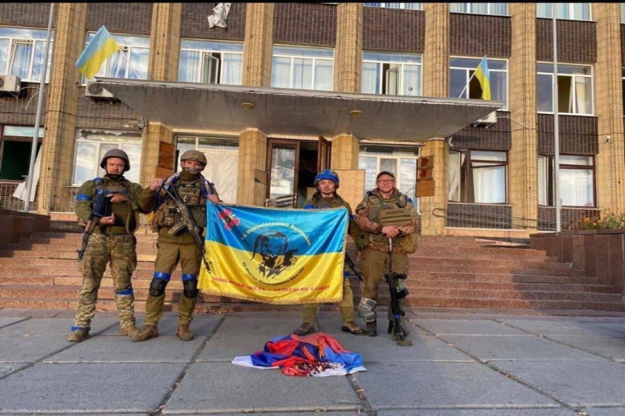 Ukrayna ordusu Xarkov regionunun Kupyansk şəhərini azad edib