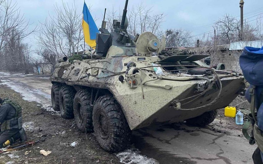 Ukrayna ordusu daha bir məntəqəni azad edib