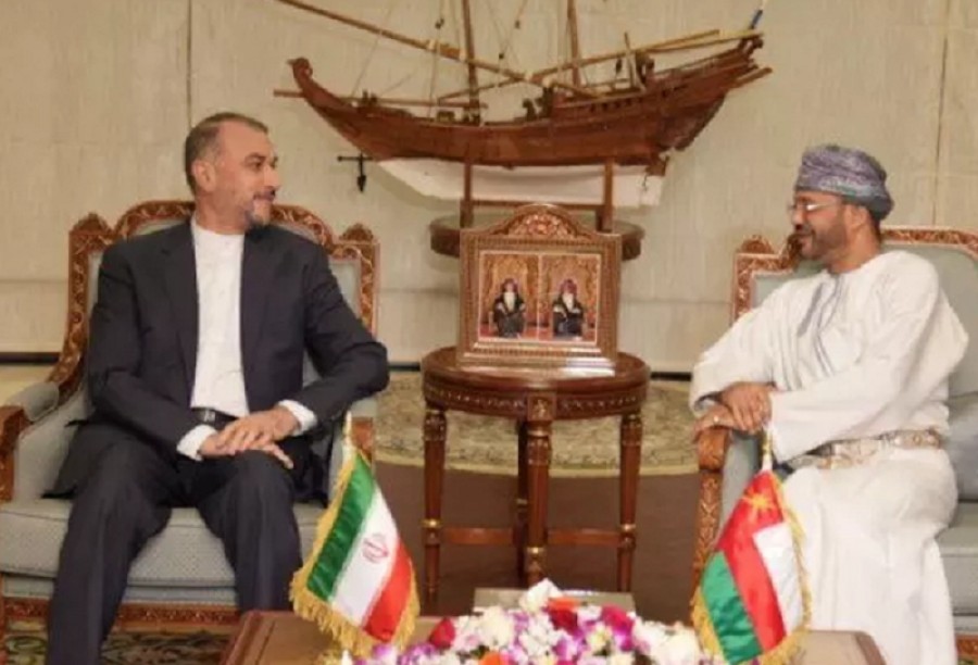 Oman və İran XİN başçılaının görüşü olub