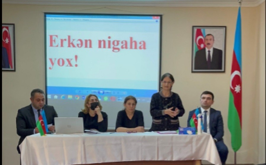 Gənclərə erkən nikahın fəsadlarından danışılıb-QHT Lənkəranda tədbirlər keçirib