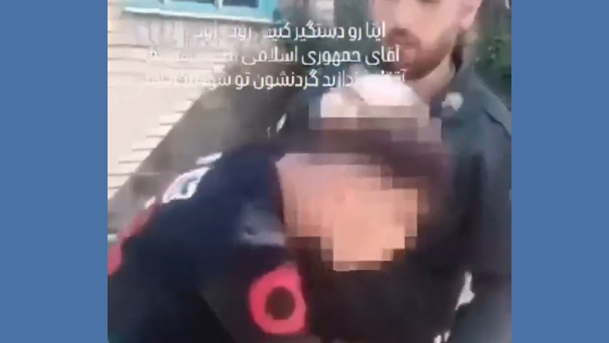 ادعا: مأموران پلیس پس از انتشار ویدئو بازداشت شدند
