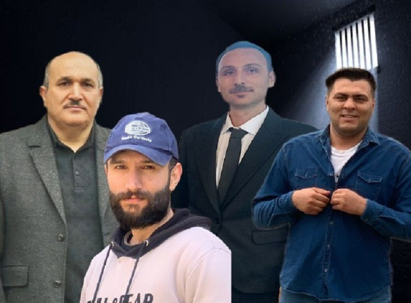 Məhbus milli fəallar ailələri ilə danışıblar