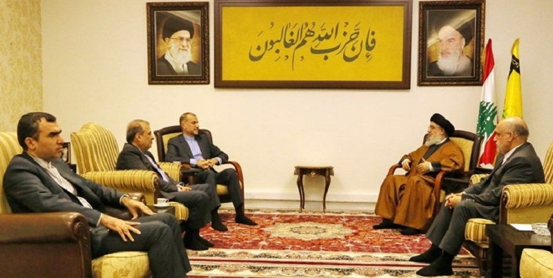 İran XİN başçısı Hizbullah lideri ilə görüşdü