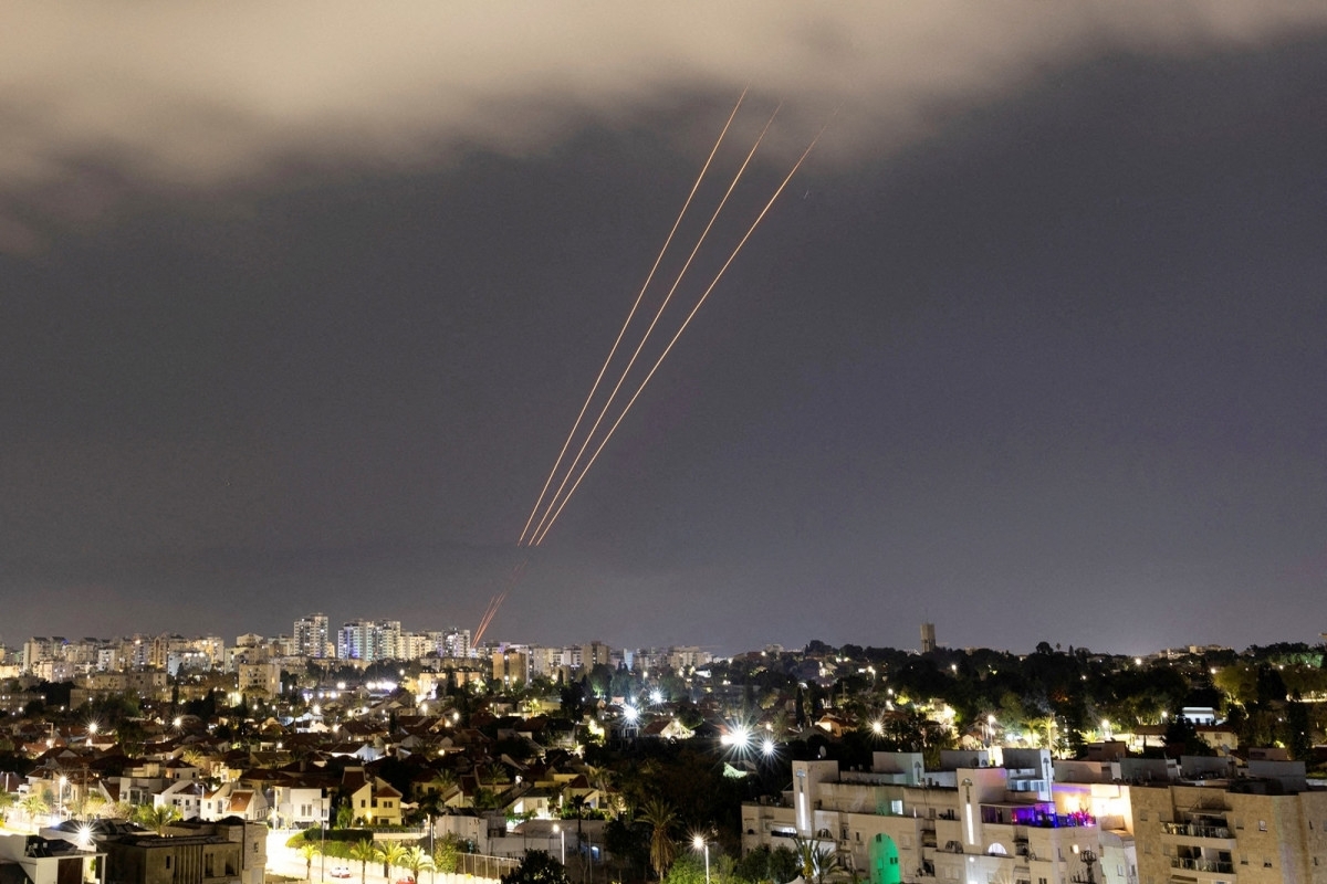 Israel bombarded northern Syria