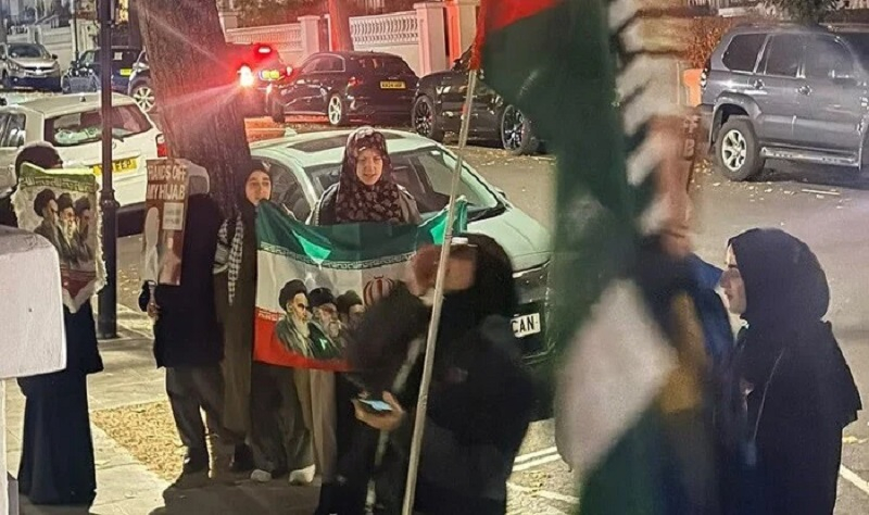 Pro-Iranian Activists Attempt Provocation Outside Azerbaijan’s Embassy in London