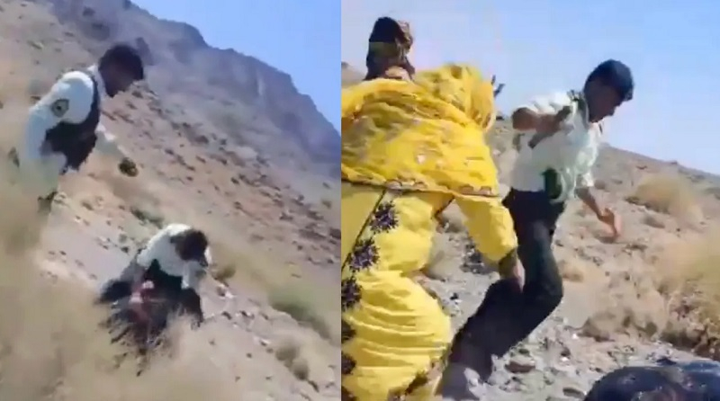 در یورش ماموران نیروی انتظامی به یک روستای بلوچ‌نشین ۷زن بلوچ مجروح و ۶نفر بازداشت شدند
