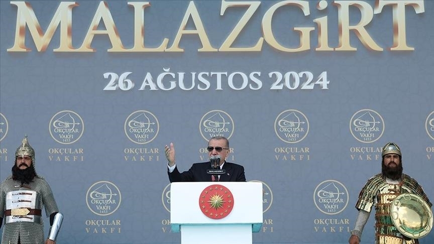 اظهارات اردوغان به مناسبت 953'مین سالگرد پیروزی نبرد ملازگرد