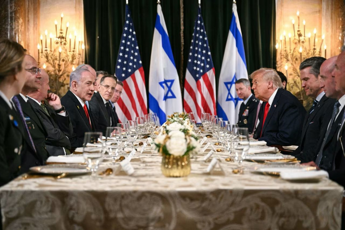 Tramp Netanyahu ilə Türkiyə ordusunun Qəzzada xidmət aparması da daxil bir neçə məsələni müzakirə edib